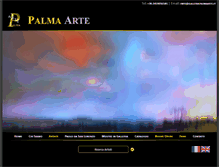 Tablet Screenshot of galleriapalmaarte.it